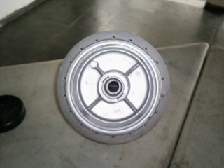 Cubo da roda Dianteira da RX 125/YBR 125 Esse disco só funciona na YBR 125 se ela for Freio a Tambor